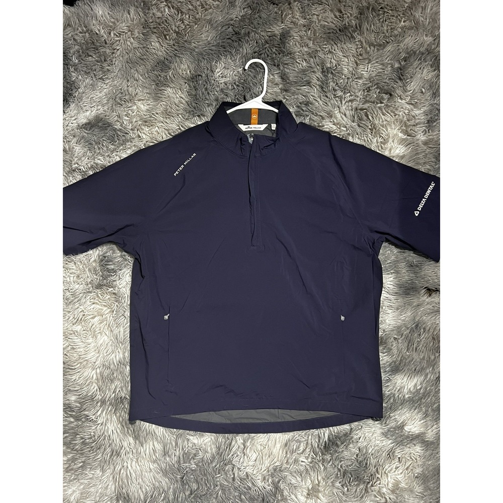 Peter Millar Navy Raincoat